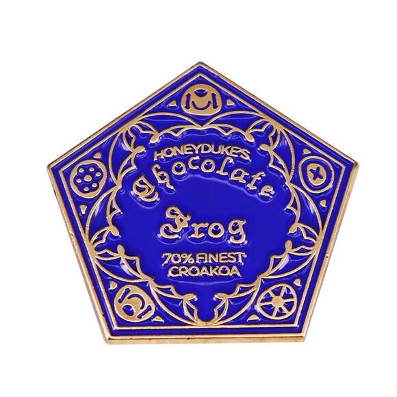 HoneyDukes Chocolate Frog Harry Potter Enamel Pins 208-4 - Picture 1 of 1